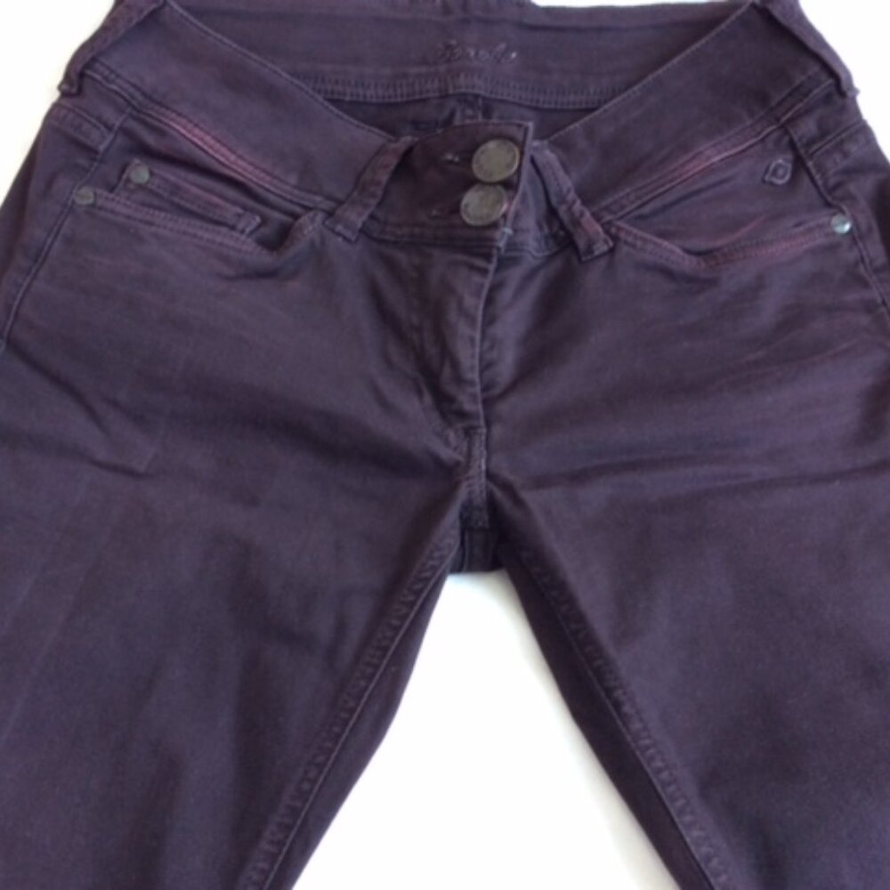 woman'jean's BONOBO, from France/ purple/ 32/ 8 almost new